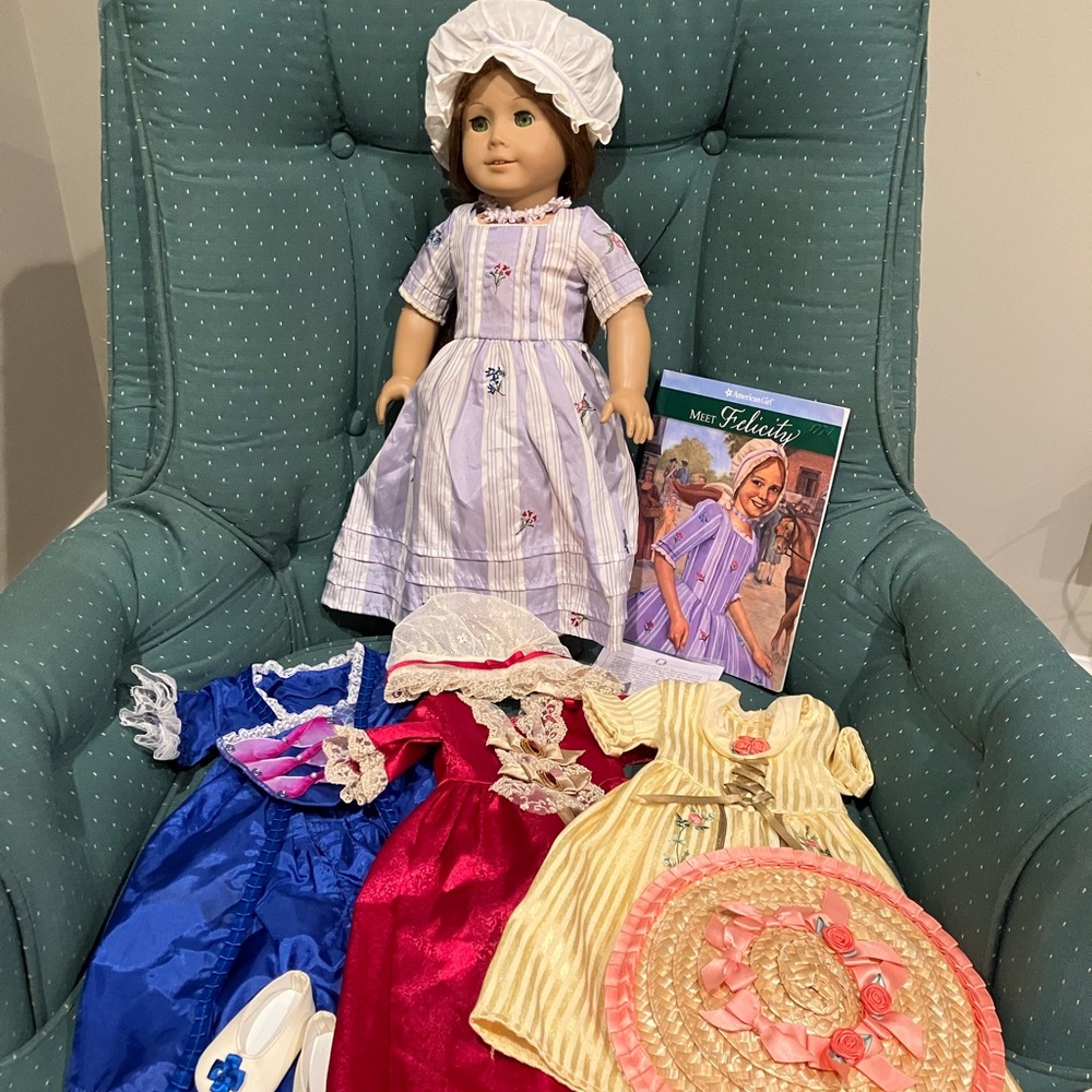 9 Dresses With American Girl Felicity and Rebecca Rubin’s Cats